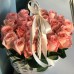Корзина с розами Энгажемент (Engagement) XS (25 роз)