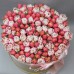 Тюльпаны пионовидные в шляпной коробке (L) до 149 шт