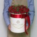 Тюльпаны Ред Принцесс в шляпной коробке S до 69 шт.